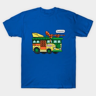 Turtle Van - Cowabunga! T-Shirt